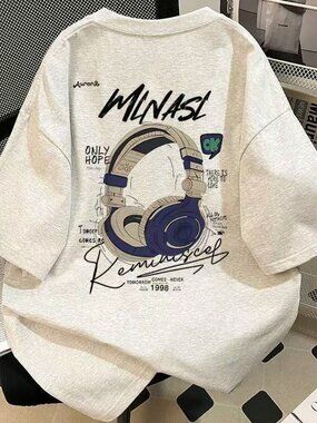 Men's fashion short-sleeved shirts